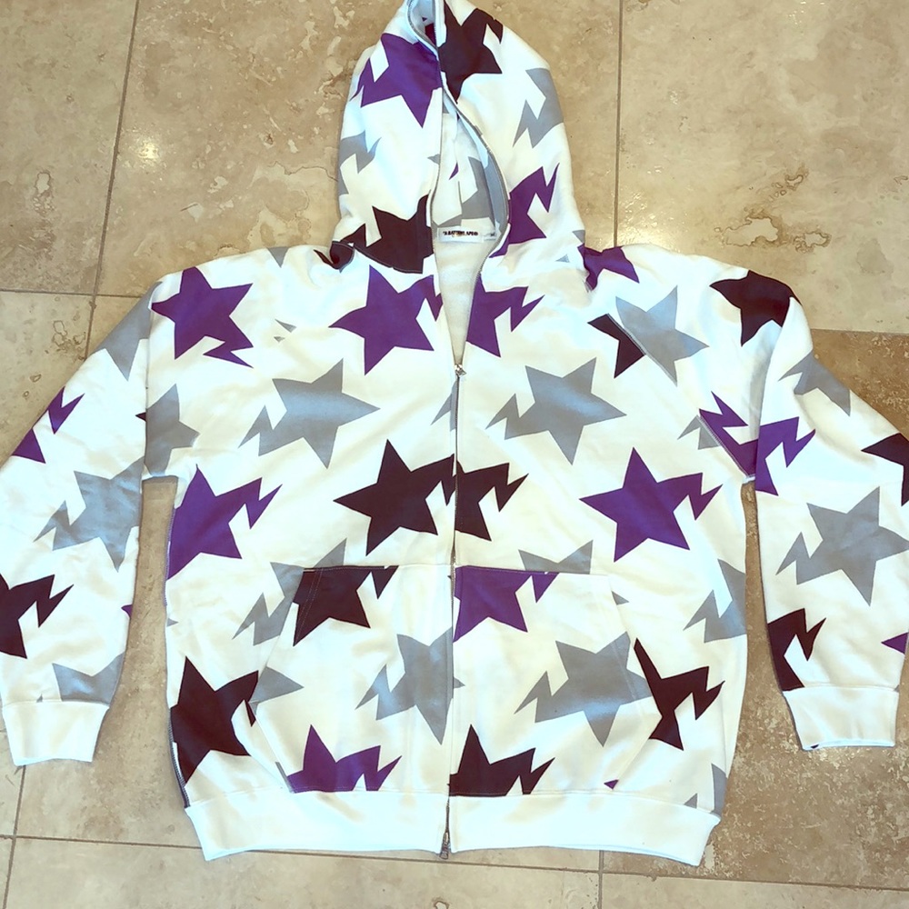 Vintage Bathing Ape hooded sweat shirt